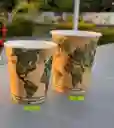 Vasos De Papel 9 Onzas Impreso X 50 Unidades - Compostables Y Biodegradables
