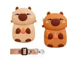 Bolso Infantil En Goma Diseño De Capybara