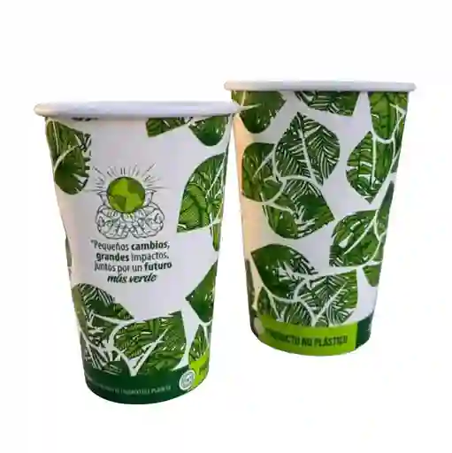 Vaso De Papel 16 Onzas X 50 Unidades - Compostable Y Biodegradable