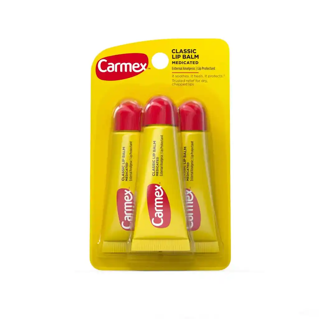 Carmex Bálsamo De Labios Humectante X3