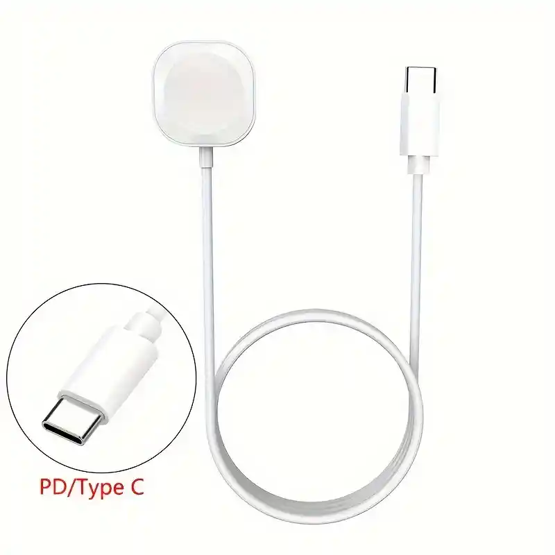 Cargador Compatible Apple Inalámbrico Magnético Usb-c Compatible Con Iwatch Series 1 Al 9 Se Ultra