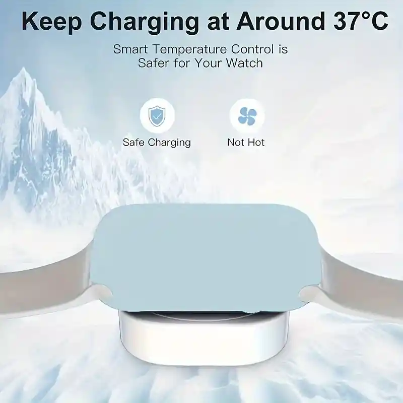 Cargador Compatible Apple Inalámbrico Magnético Usb-c Compatible Con Iwatch Series 1 Al 9 Se Ultra