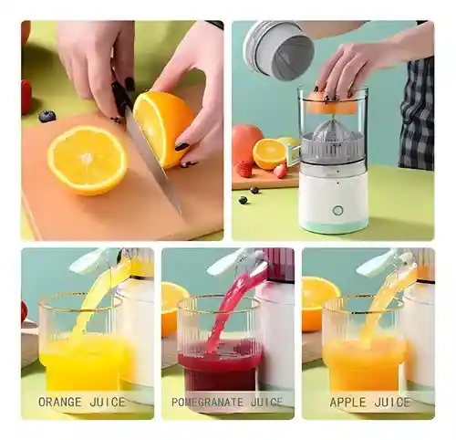 Exprimidor Eléctrico Portátil De Naranjas Recargable