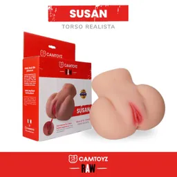 Torso Realista Susan Masturbador Masculino Ano Y Vagina Camtoyz