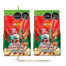 Galletas Midia Feliz Navidad 2 Unidades 200g
