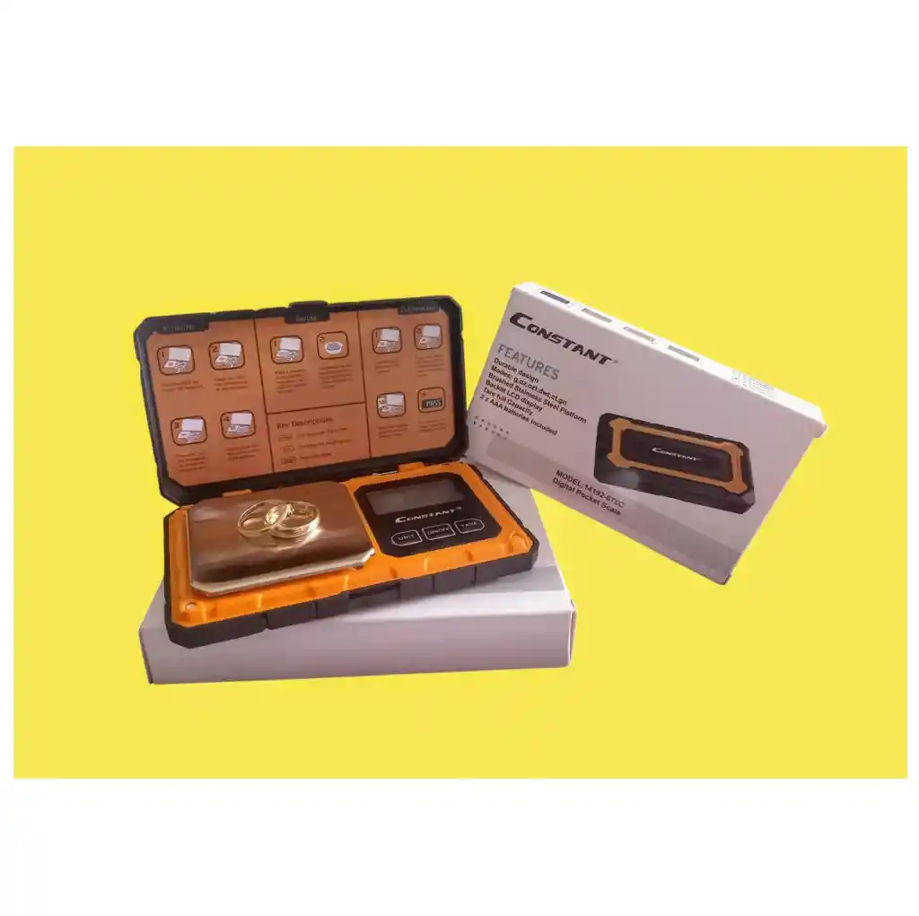 Gramera Digital Constant / 14192-676c De Bolsillo 0.01 X 500gr