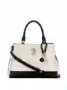 Bolso Guess Satchel Blanco Original
