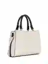 Bolso Guess Satchel Blanco Original