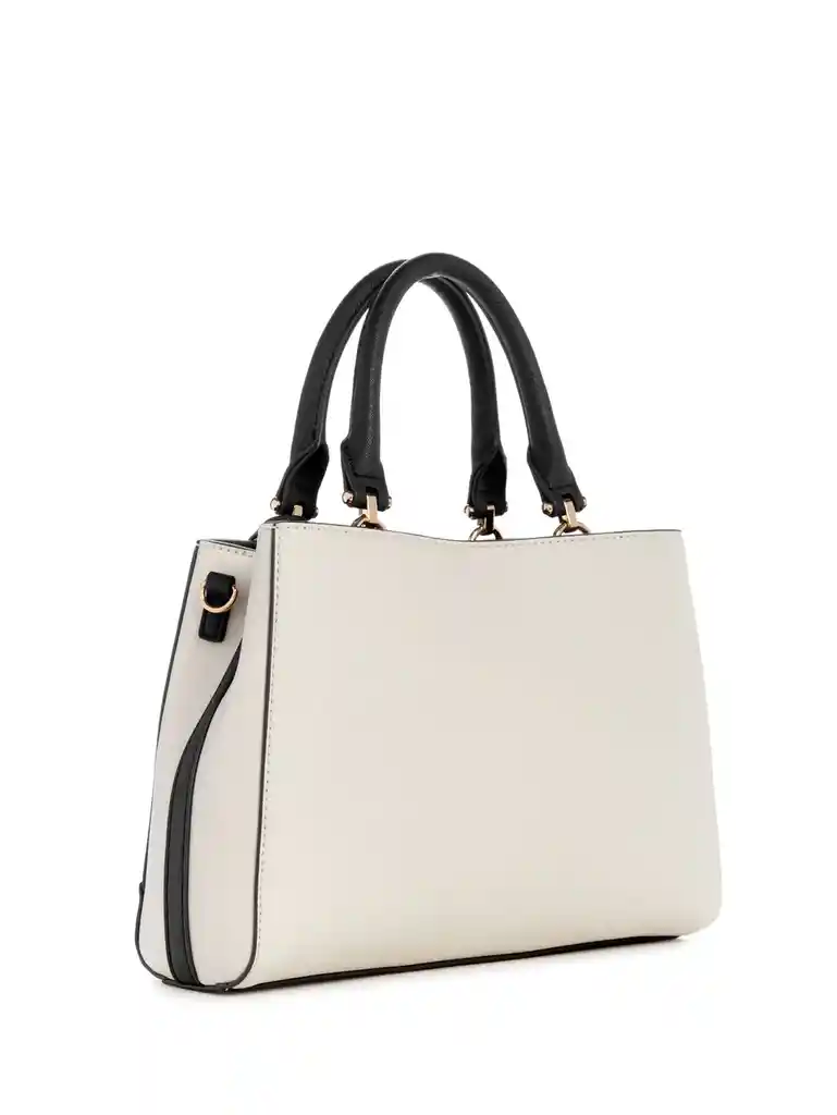 Bolso Guess Satchel Blanco Original