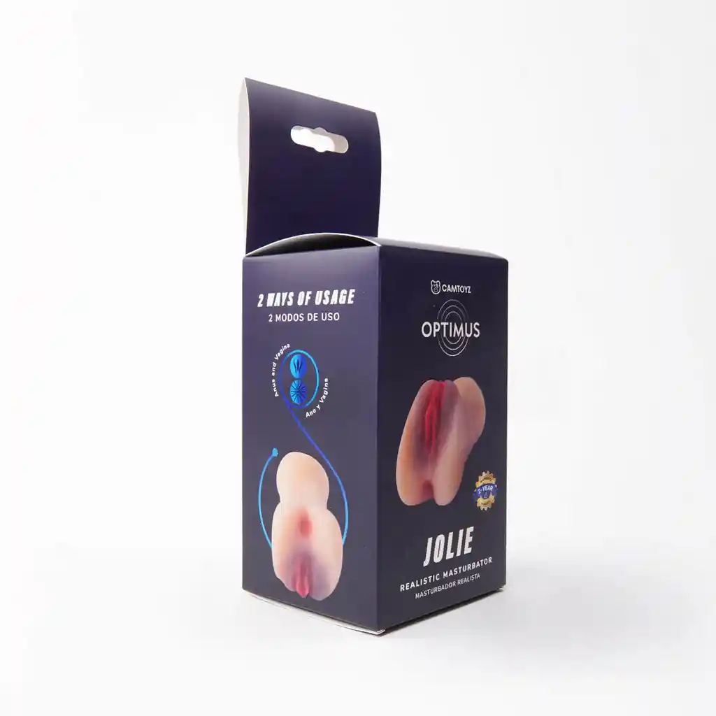 Masturbador Realista Jolie Ano Y Vagina Optimus Camtoyz