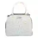 Bolso Crossbody Guess Mujer - Cartera Satchel Blanca Original