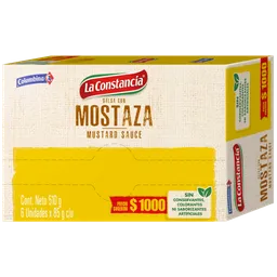Salsa Mostaza Constancia 960g