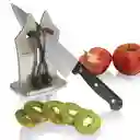 Afilador De Cuchillos En X En Acero Inoxidable