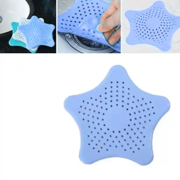 3 X Desagüe De Suelo De Cocina Y Baño En Forma De Estrella De Mar Pequeña