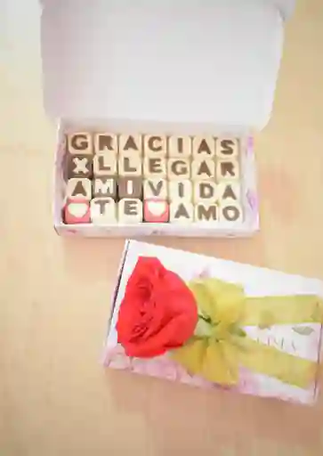Chocomensaje Gracias X Llegar A Mi Vida Te Amo