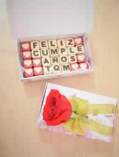 Chocomensaje Feliz Cumpleaños Tqm