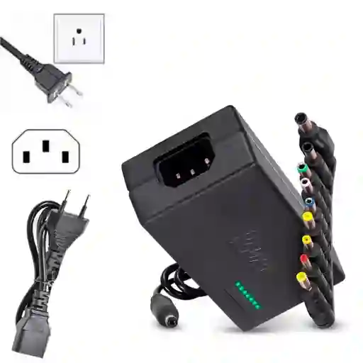 Cargador Universal Para Laptop Portatil 8 Conectores 120w Knup