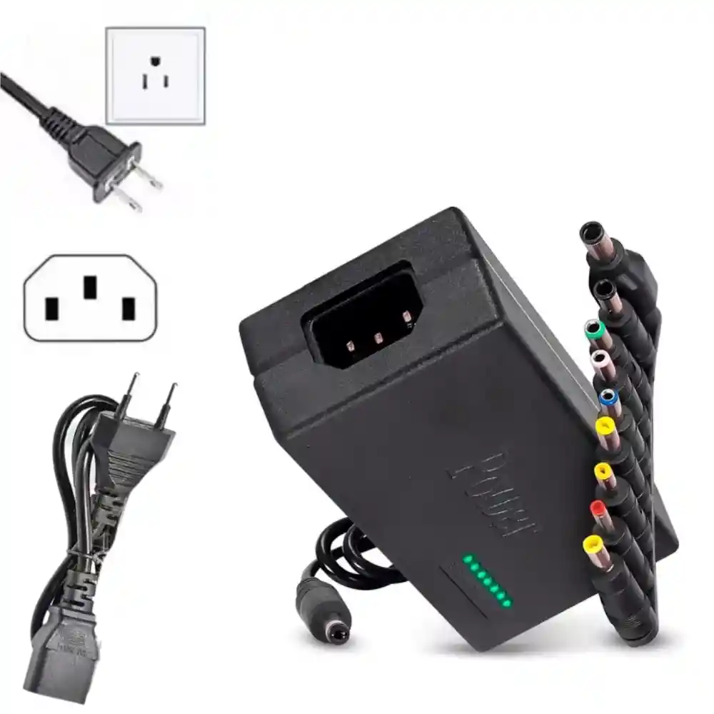 Cargador Universal Para Laptop Portatil 8 Conectores 120w Knup