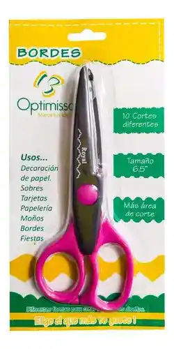 Tijeras Bordes 6" Royal Optimissa