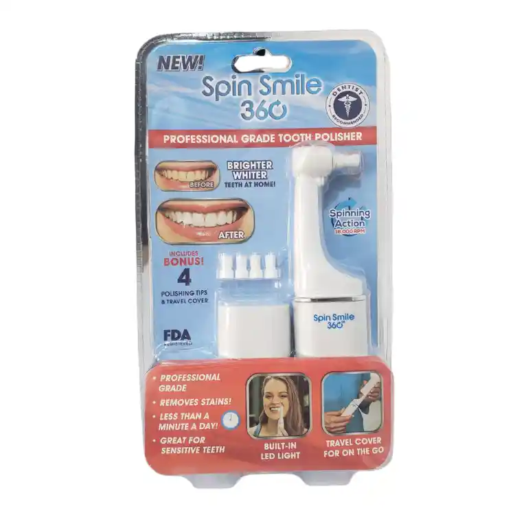 Cepillo Pulidor De Dientes Profesional 360 Grados
