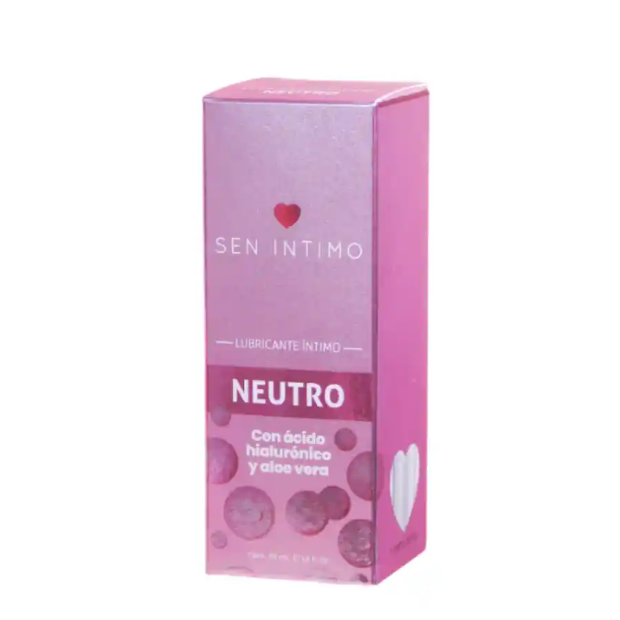 Lubricante Neutro Con Ácido Hialurónico Y Aloé 55 Ml Sen Intimo