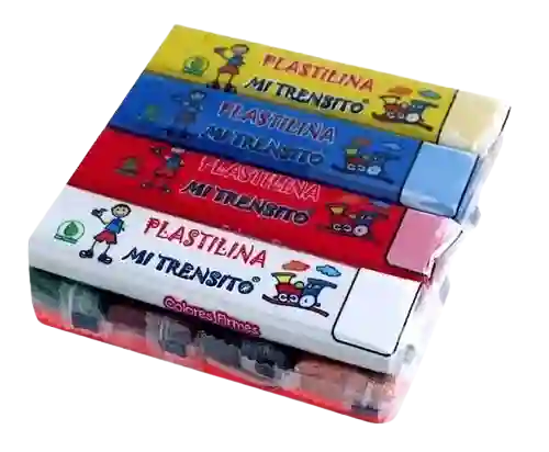 Plastilina En Barra Mi Trensito Surtida 55gr X 12 Und