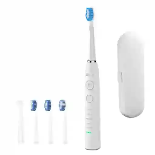 Cepillo Electrico Recargable Con Cabezales Intercambiables