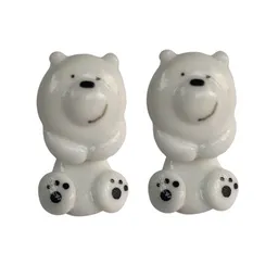 Aretes Polar De Escandalosos Topitos Irrompibles Artesanales Antialérgico
