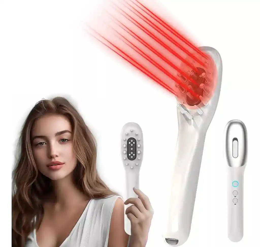 Peine Láser Para El Crecimiento Del Cabello, Terapia De Luz