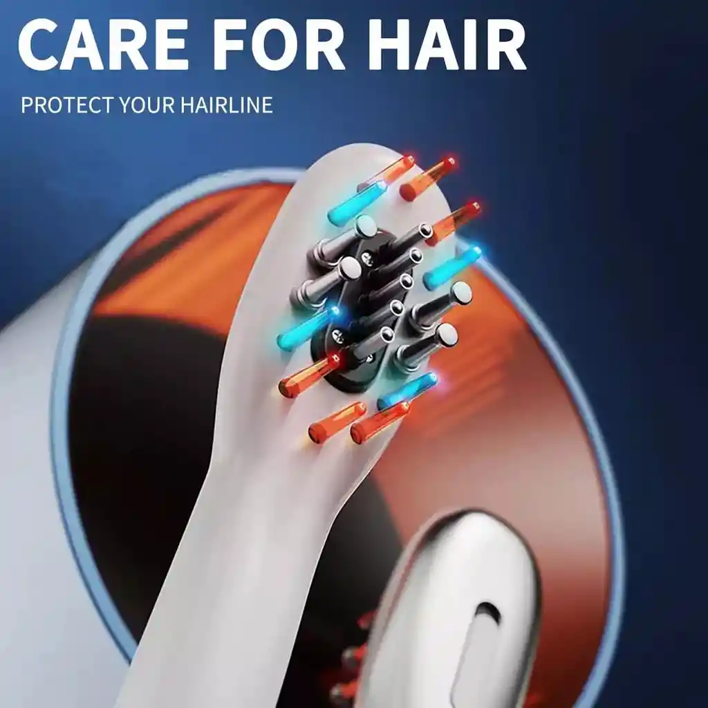 Peine Láser Para El Crecimiento Del Cabello, Terapia De Luz