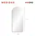 Espejo Pared Decorativo 120 Cm Alto Adhesivo Fácil Instalación No Vidrio