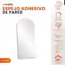 Espejo Pared Decorativo 120 Cm Alto Adhesivo Fácil Instalación No Vidrio