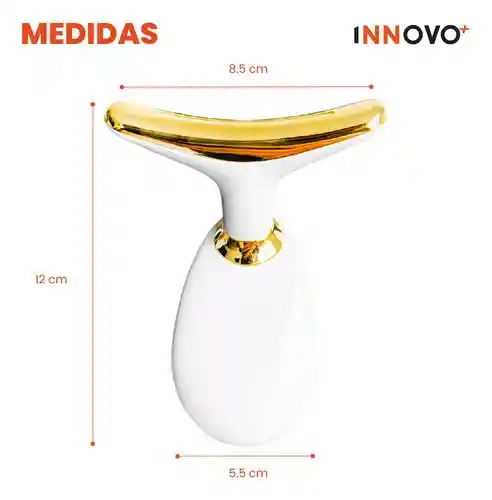 Masajeador De Yoga Fácil Reductor Papada Perfila Rostro Reduce Flacidez Recargable Innovo