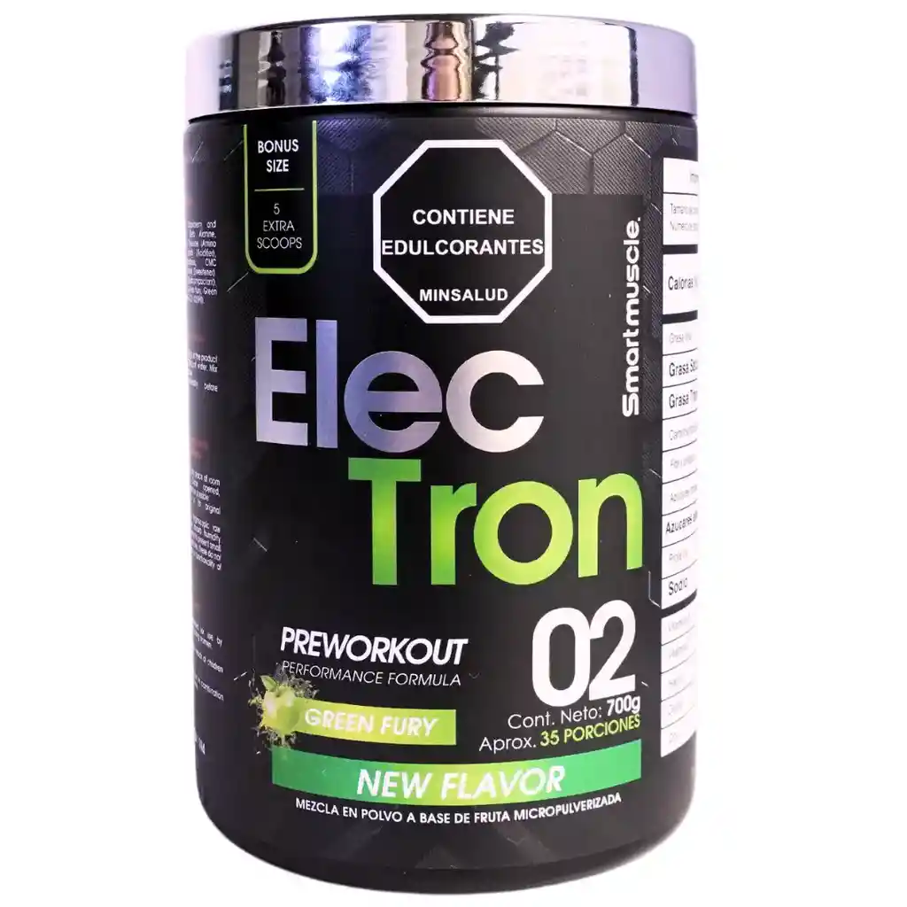 Pre-entreno Electron 2.0 Green Fury