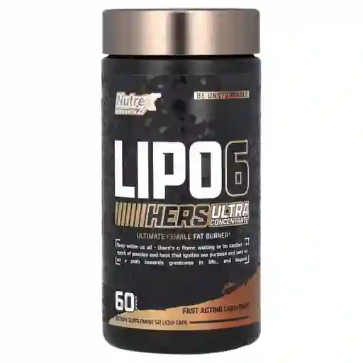Lipo 6 Black Hers 60 Cápsulas-quema Grasa