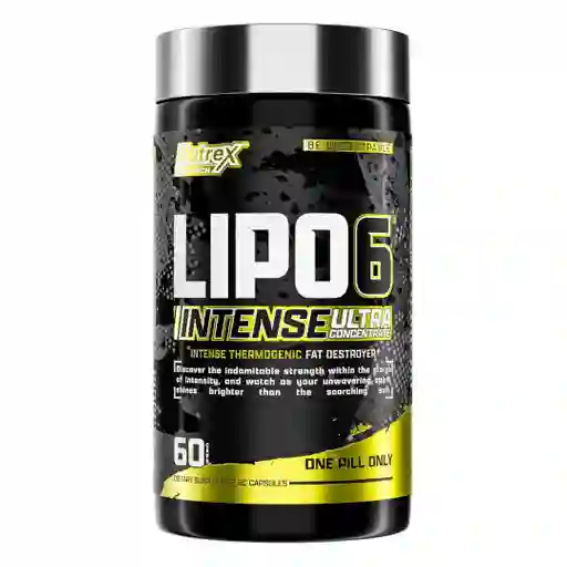 Lipo 6 Black Intense 60 Cápsulas-quema Grasa
