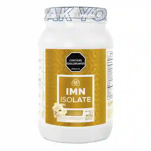 Proteína Iso Whey Isolate 2 Libras Imn Vainilla Banano