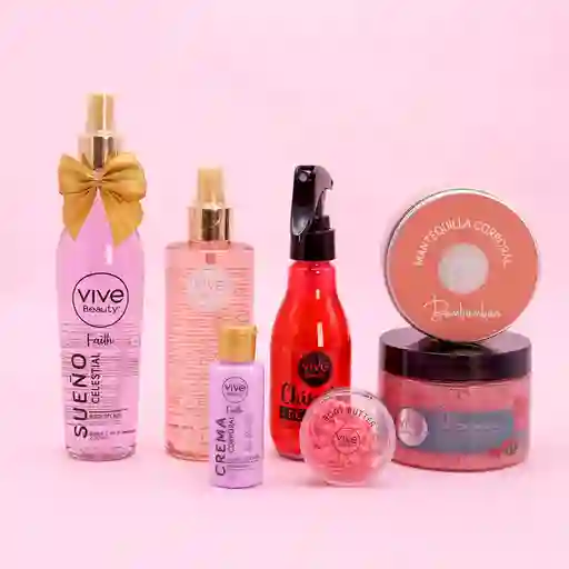 Kit Corporal Dulzura Rosa – 6 Productos + Bolso De Regalo Día De Madres