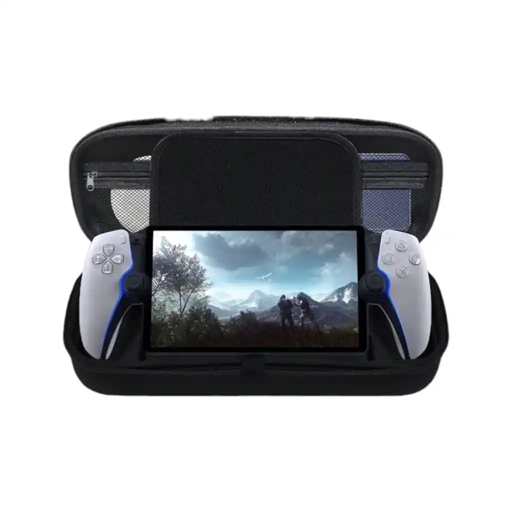 Estuche Rigido Protector Para Ps Portal Alta Proteccion Rojo