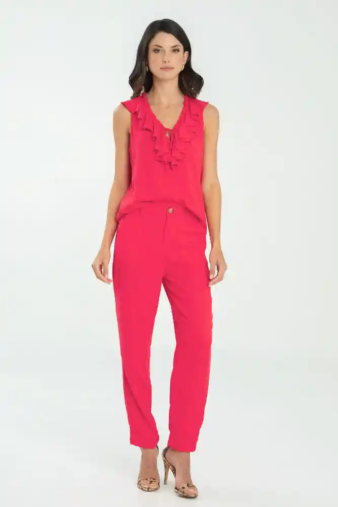 Pantalon Providencia Color Rosado Candy Talla 12