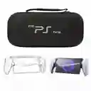 Estuche Negro + Acrilico + Vidrio Para Playstation Portal Ps Portal