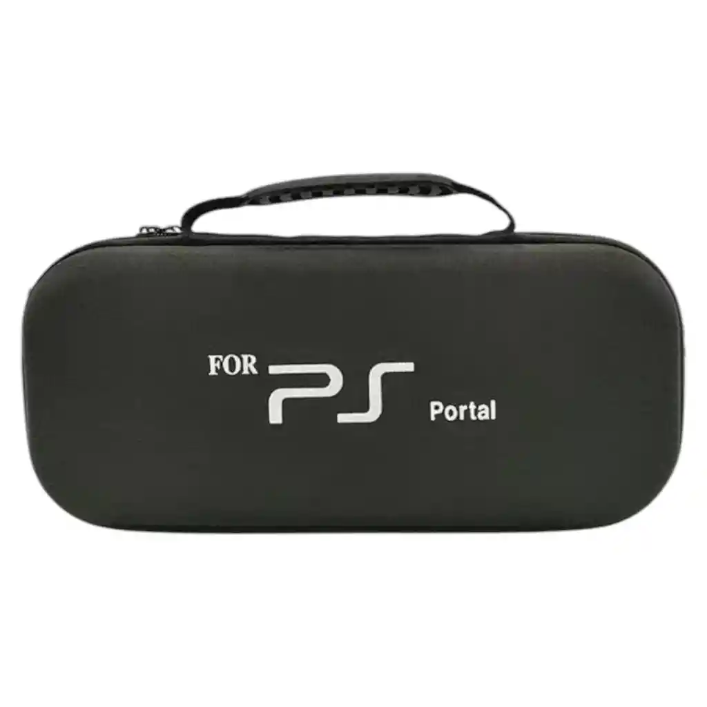 Estuche Negro + Acrilico + Vidrio Para Playstation Portal Ps Portal
