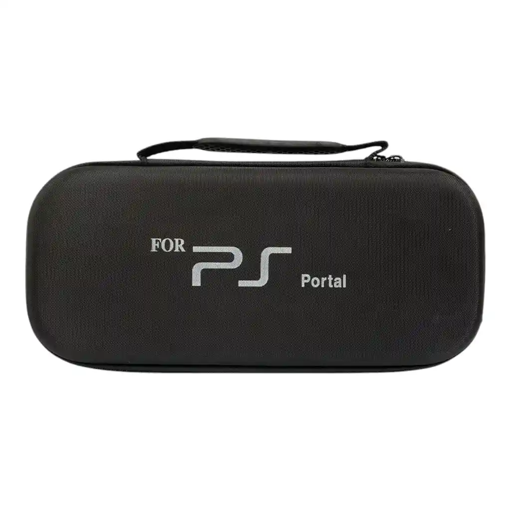 Estuche Negro + Acrilico + Vidrio Para Playstation Portal Ps Portal