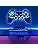 Geek Alerts Letrero De Neón Para Jugadores, Control De Video Gamepad Con Retroiluminación Led De Espejo