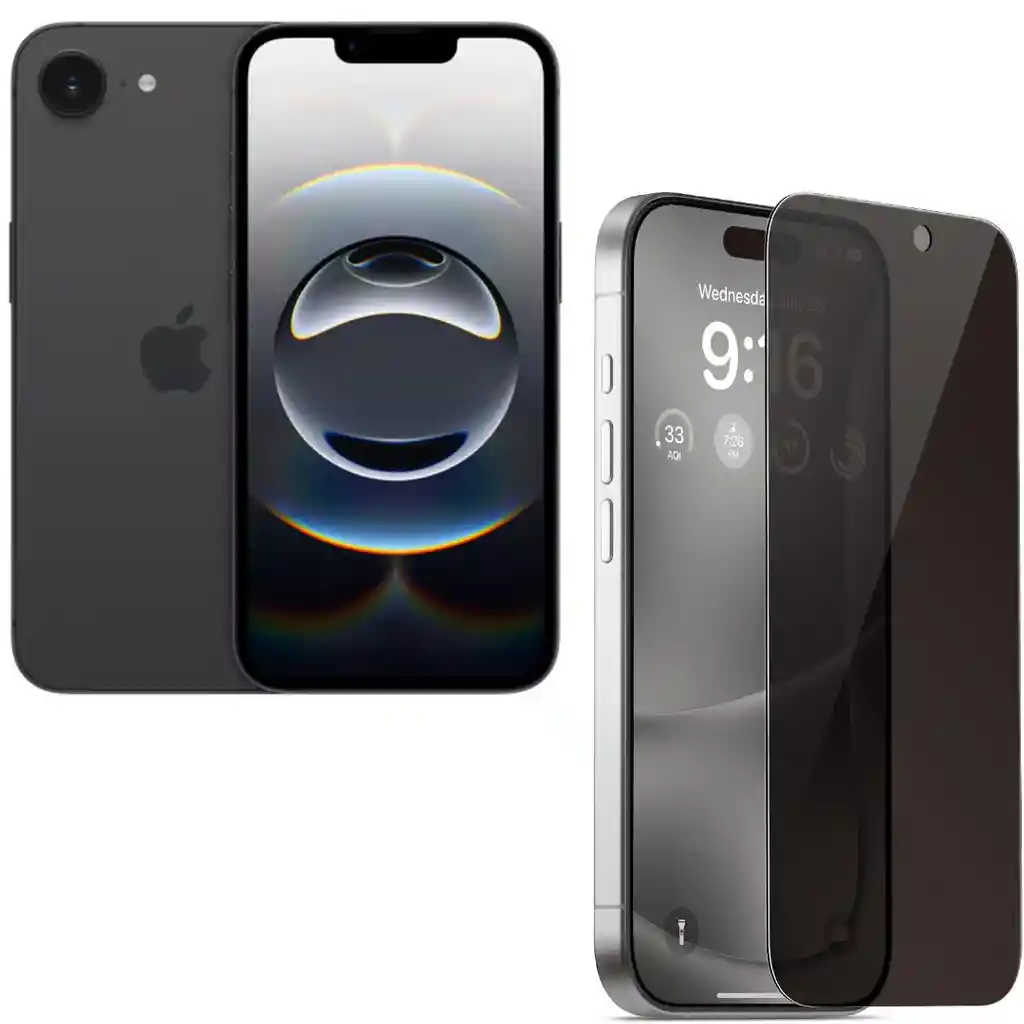 Vidrio Protector Premium Anti Espía Para Iphone 16e