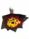 Girasoles Y Rosas Rojas En Ramo