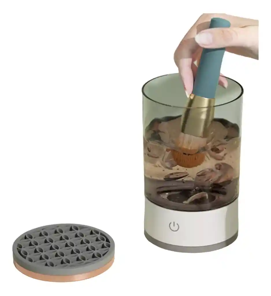 Lava Seca Brochas Maquillaje Eléctrico Limpieza Cuidado Piel