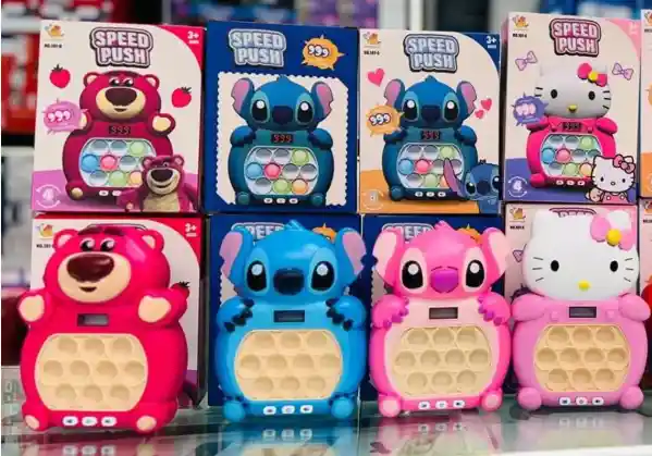 Pop It Pantalla Personajes