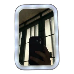1x Espejo Led Maquillaje Con Luces Tocador Mesa Portatil Camerino Famosos