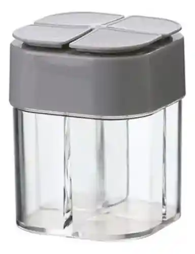 2 X 2 Tarros De Especias, Caja Para Botellas De 2 Piezas